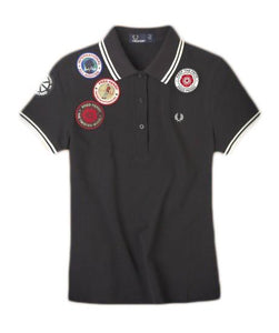 Women's Fred Perry Polo With Patches